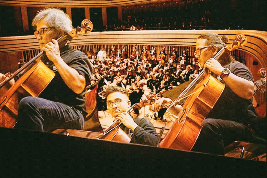 Orkestra musik klasik kerap dimainkan dalam ajang olahraga penting (Rahmat Ari Hidayat/Skor.id).