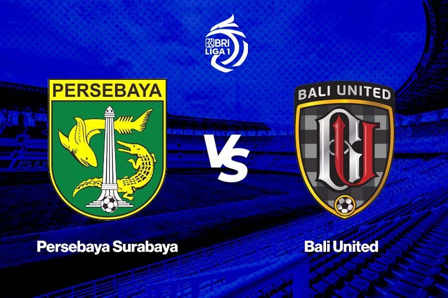 Persebaya Surabaya vs Bali United. (Deni Sulaeman/Skor.id)