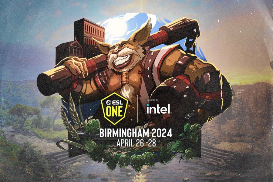 Turnamen Dota 2, ESL One Birmingham 2024. (Jovi Arnanda/Skor.id)