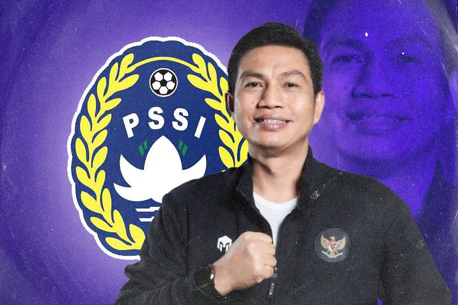 Ketua Asprov PSSI Jambi, Muhammad Fadhil Arief. (Grafis: Jovi Arnanda/Skor.id)