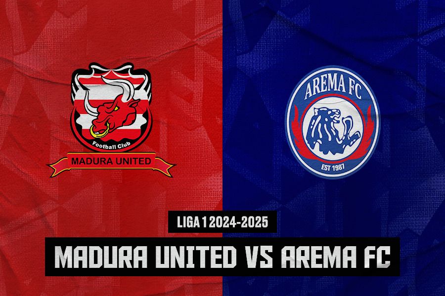 Madura United vs Arema FC. (Jovi Arnanda/Skor.id)