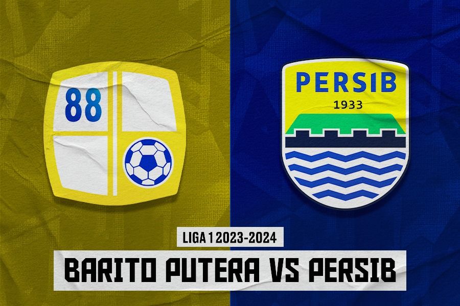 Pertandingan Barito Putera vs Persib Bandung pada pekan ke-25 Liga 1 2023-2024. (Dede Sopatal Mauladi/Skor.id)