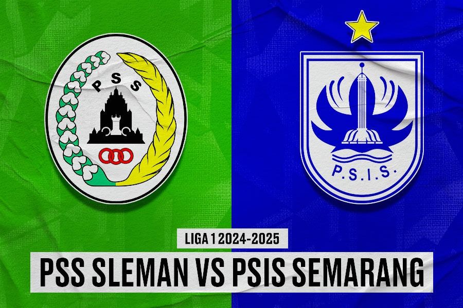 PSS Sleman vs PSIS Semarang. (Yusuf/Skor.id)