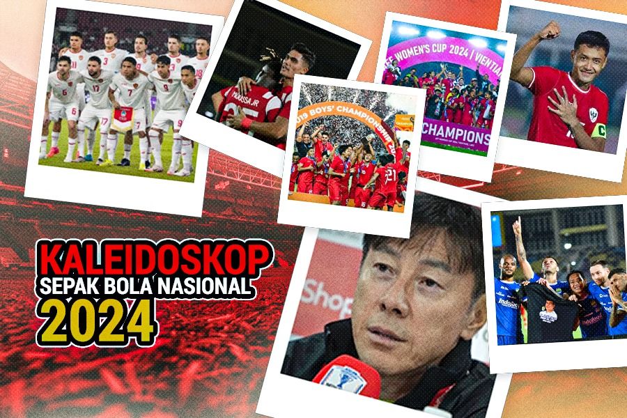 Kaleidoskop Sepak Bola Nasional 2024. (Rahmat Ari Hidayat/Skor.id)