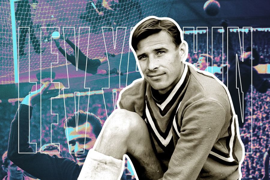 Kiper legendaris Lev Yashin, pahlawan Uni Soviet saat juara Euro 1960 dan meraih emas Olimpiade 1956 (Yusuf/Skor.id).
