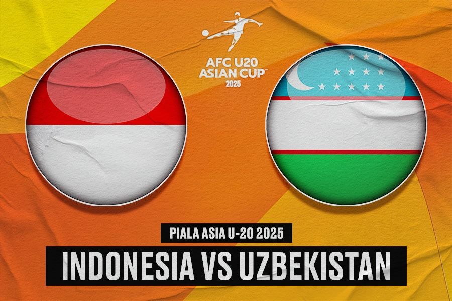 Timnas U-20 Indonesia (Indonesia U-20) vs Uzbekistan U-20. (Yusuf/Skor.id)