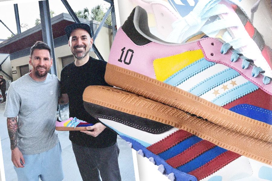Adidas Samba What The Messi, Sneaker Custom Terinspirasi Karier Lionel Messi