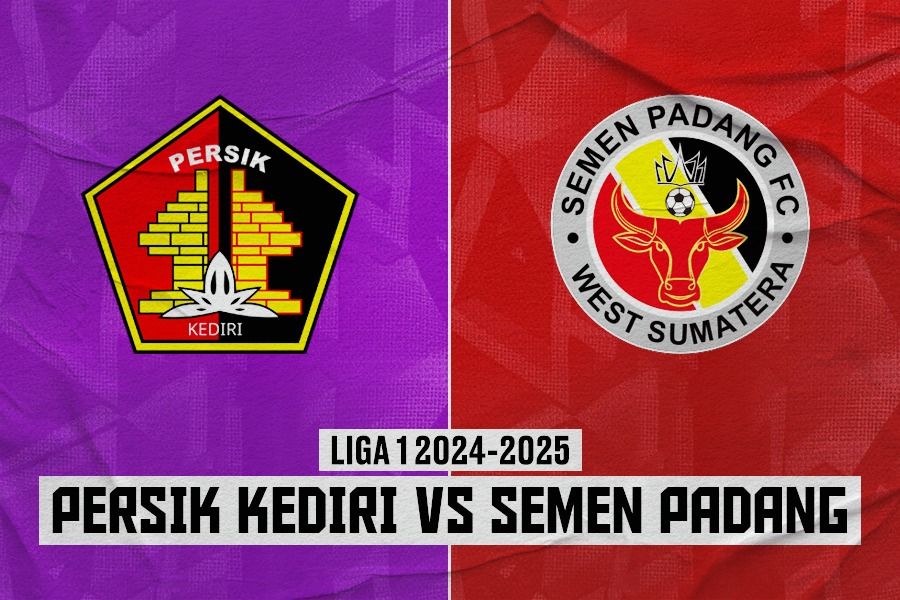 Persik Kediri vs Semen Padang. (Rahmat Ari Hidayat/Skor.id)