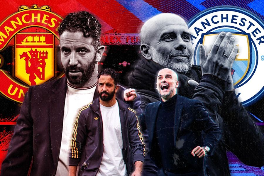 Laga Manchester City vs Manchester United di Liga Inggris. (Kevin Bagus Prinusa/Skor.id)