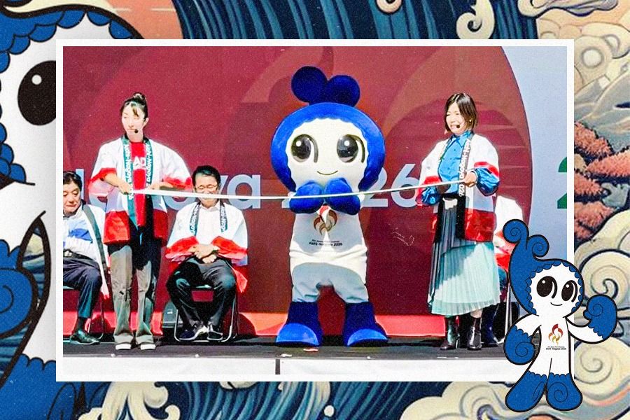 Peresmian Uzumin sebagai maskot resmi Asian Para Games 2026 (Dede Sopatal Mauladi/Skor.id).