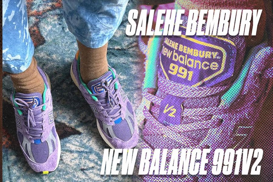 Salehe Bembury Bocorkan Kolaborasi dengan New Balance 991v2