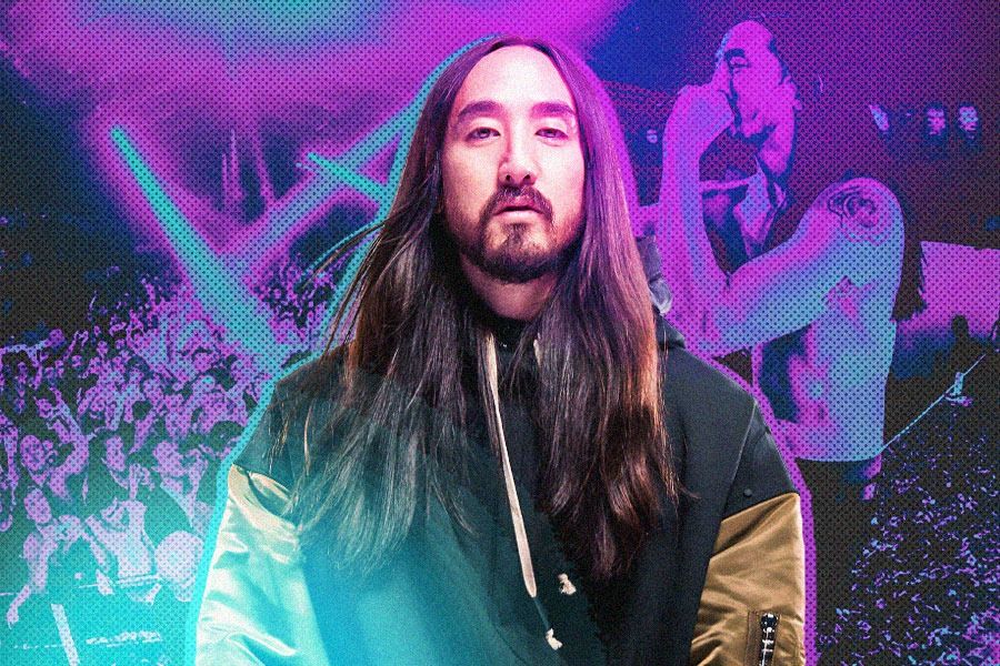 DJ Steve Aoki (Hendy Andika/Skor.id).