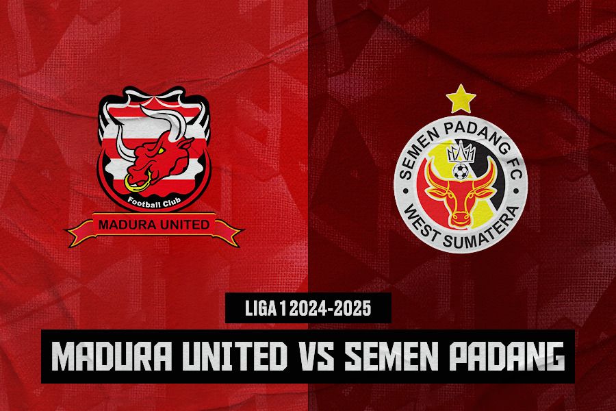 Madura United vs Semen Padang. (Jovi Arnanda/Skor.id)