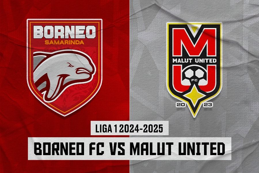 Borneo FC vs Malut United. (Dede Sopatal Mauladi/Skor.id)