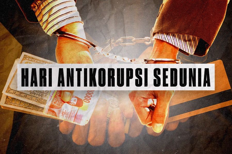 Hari Antikorupsi Sedunia diperingati tiap tanggal 9 September (Dede Sopatal Mauladi/Skor.id).
