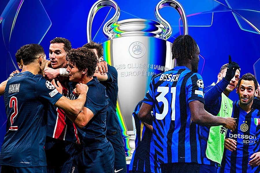 PSG dan Inter Milan di final Liga Champions. (Deni Sulaeman/Skor.id)