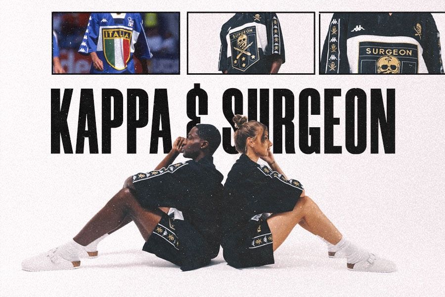 Jersey Kappa x Surgeon bernuansa nostalgia masa lalu ketika jersey sepak bola masih berukuran longgar (M. Yusuf/Skor.id).