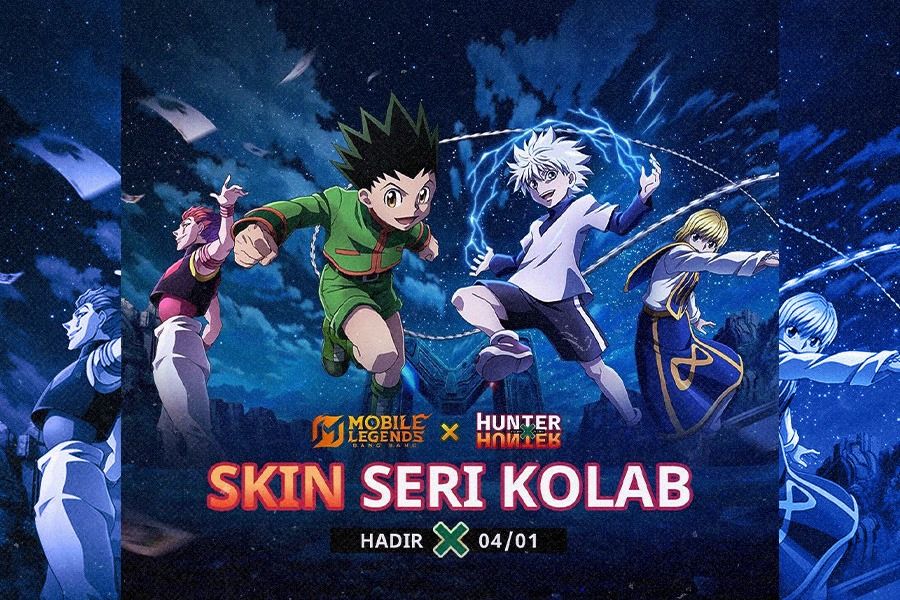 Kolaborasi Mobile Legends dan Hunter x Hunter. (Dede Sopatal Mauladi/Skor.id)