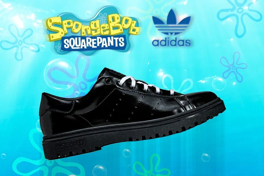 Sepatu kolaborasi Adidas X SpongeBob. (Kevin Bagus Prinusa/Skor.id)