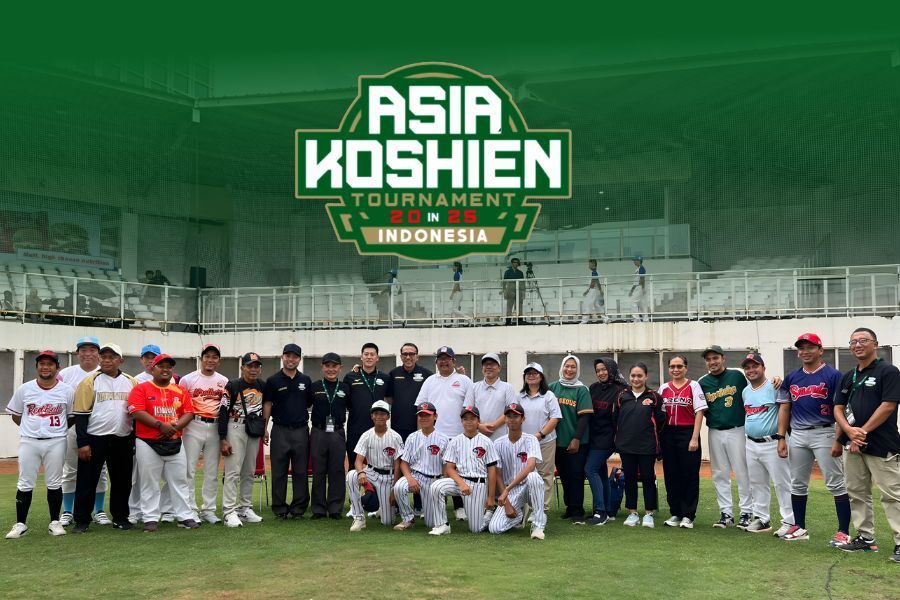 Asia Koshien 2025 digelar di Jakarta pada 13-20 Desember 2025. (Foto: Dok. Asia Koshien 2025/Grafis: Deni Sulaeman/Skor.id)