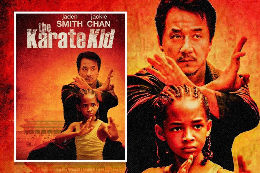 Jackie Chan akan kembali tampil dalam sekuel terbaru The Karate Kid yang akan rilis Desember 2024 (Dede Sopatal Mauladi/Skor.id).