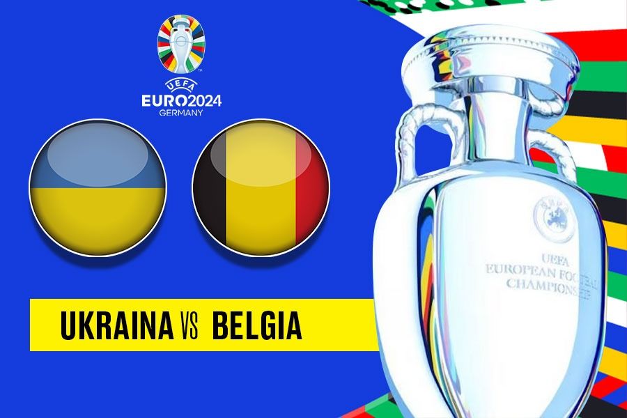 Laga terakhir Grup E Euro 2024 antara Ukraina vs Belgia akan berlangsung Rabu (26/6/2024) malam WIB (Yusuf/Skor.id).