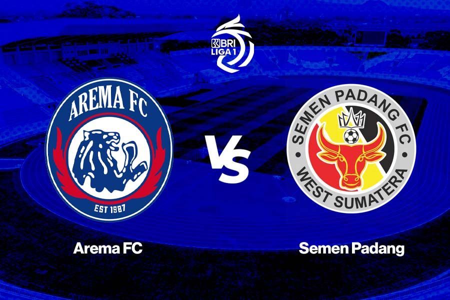 Arema FC vs Semen Padang. (Deni Sulaeman/Skor.id)