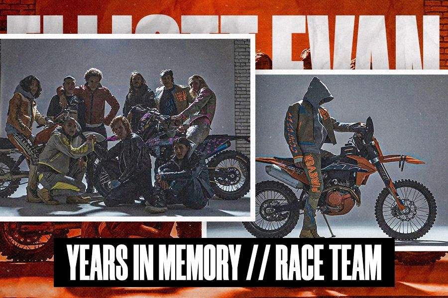 Koleksi "Years in Memory // Race Team" karya desainer Elliot Evan (Dede Sopatal Mauladi/Skor.id).