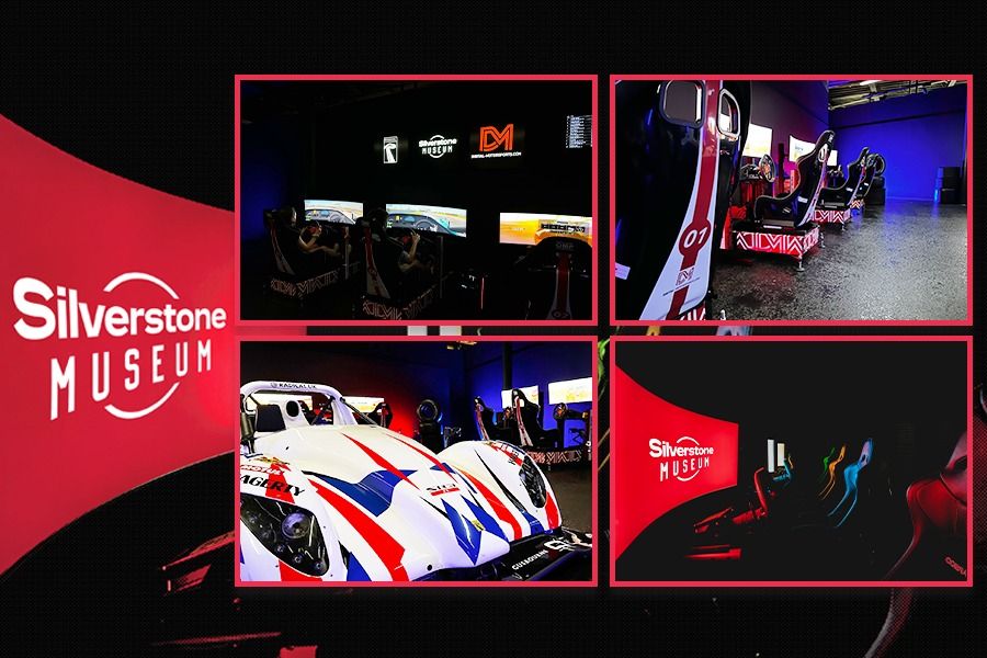 Simulator balap di Museum Silverstone, Inggris, sudah dibuka sejak akhir Agustus 2023 (Rahmat Ari Hidayat/Skor.id).