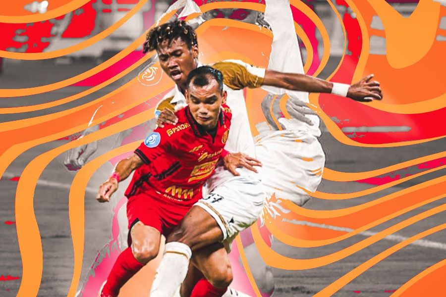 Cover Galeri Foto Persija vs Dewa United. (Foto: Mario Sonatha/Grafis: Hendy Andika/Skor.id)