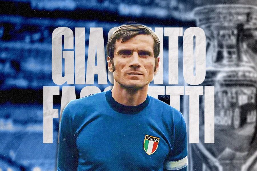Giacinto Facchetti, kapten Timnas Italia pada Euro 1968 (Dede Sopatal Mauladi/Skor.id).