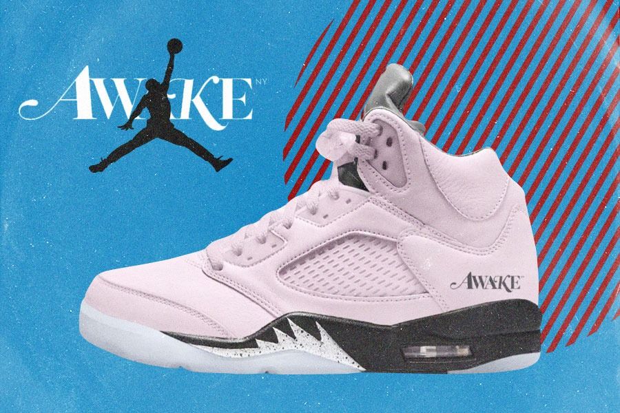 Sneaker Awake NY x Air Jordan 5 “Arctic Pink” (Yusuf/Skor.id).