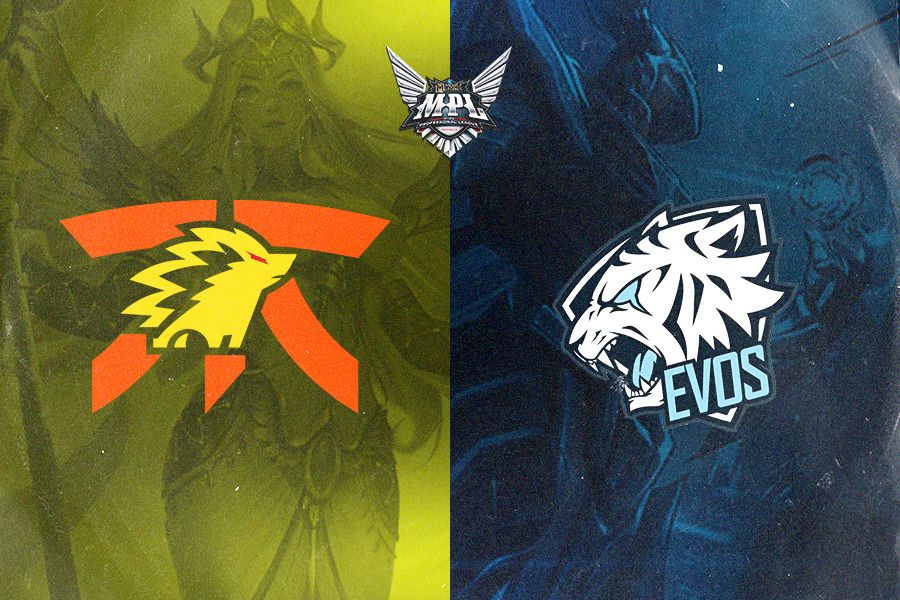 Fnatic ONIC Esports vs EVOS Glory. (Jovi Arnanda/Skor.id)
