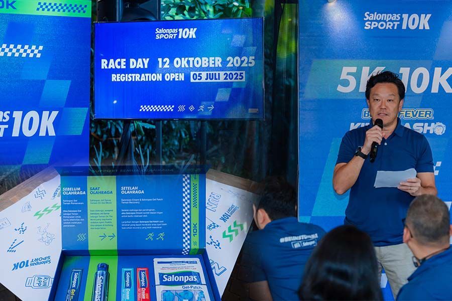 Salonpas Sport 10K siap digelar pada 12 Oktober 2025. (Foto: Dok. Salonpas Sport 10K/Grafis: Deni Sulaeman/Skor.id)