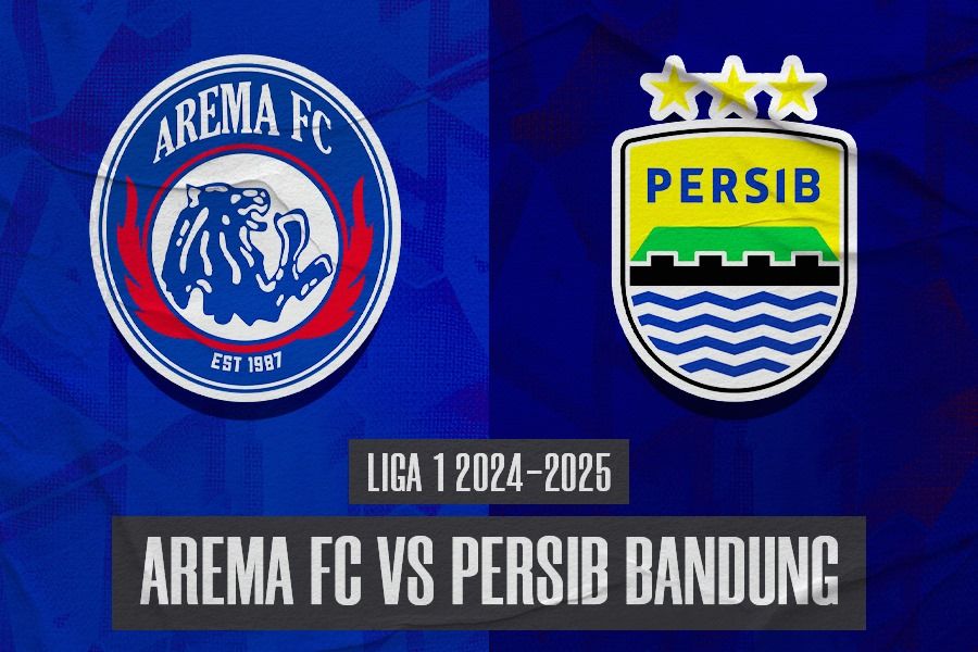 Arema FC vs Persib Bandung. (Hendy Andika/Skor.id)