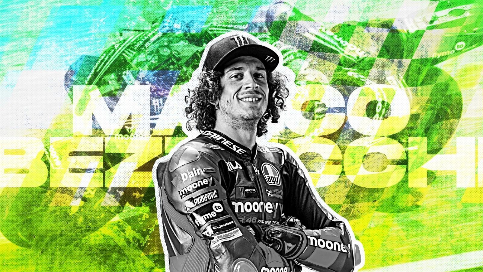 Marco Bezzecchi, pembalap Mooney VR46 MotoGP 2023. (Dede Mauladi/Skor.id)