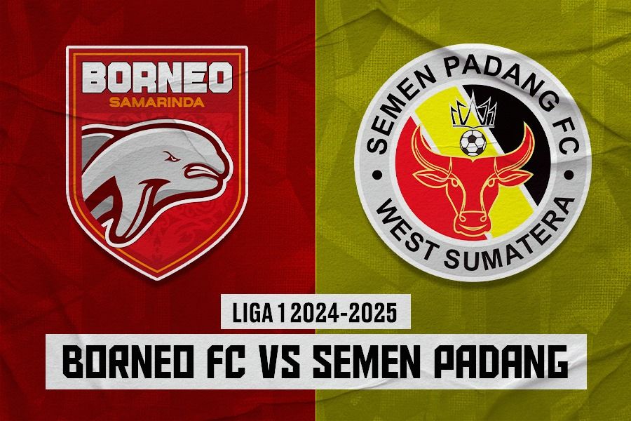 Borneo FC vs Semen Padang. (Dede Sopatal Mauladi/Skor.id)