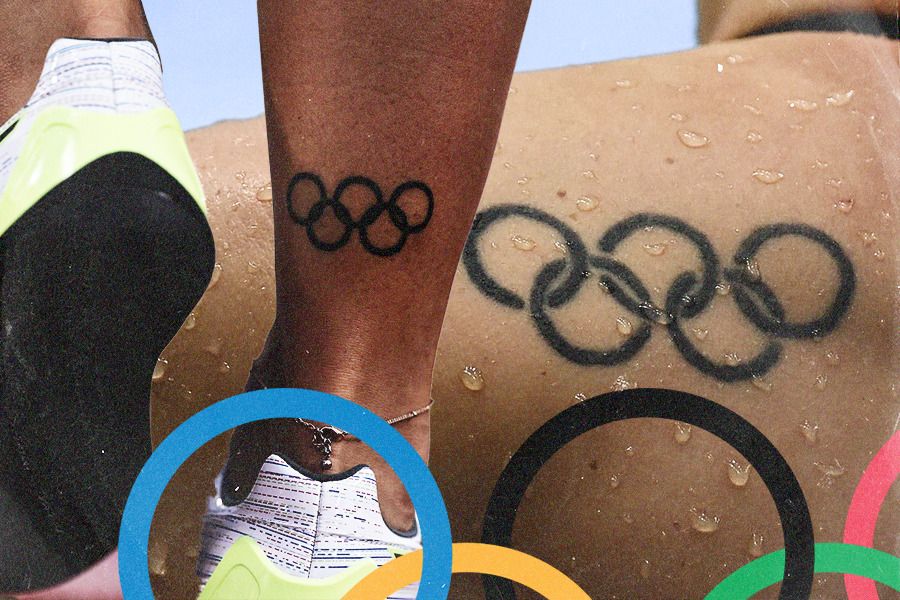 Tato cicin Olimpiade dinilai sebagai sebuah kebanggaan bagi para Olimpians (Jovi Arnanda/Skor.id).