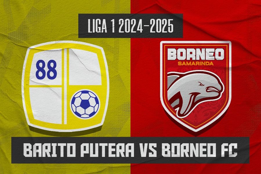 Barito Putera vs Borneo FC. (Hendy Andika/Skor.id)