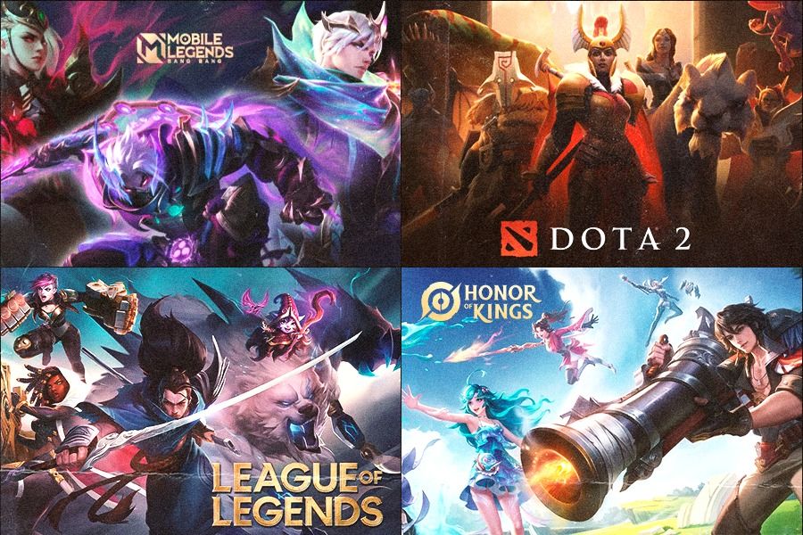 Istilah game MOBA yang harus kamu tahu, seperti di game-game Mobile Legends, Dota 2, League of Legends, dan Honor of Kings. (Rahmat Ari Hidayat/Skor.id)