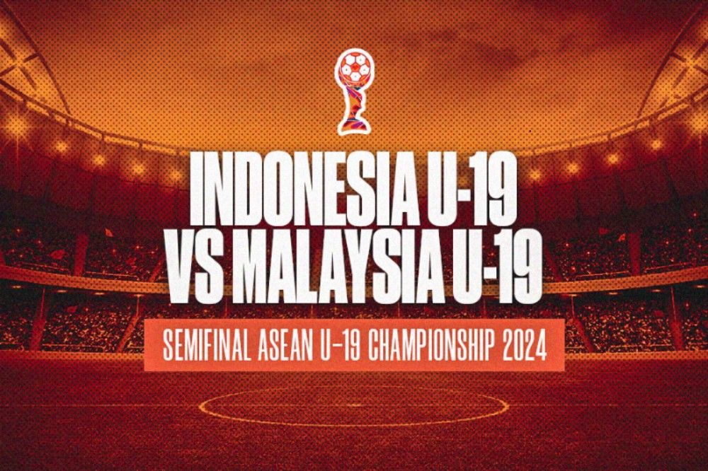 Cover Timnas U-19 Indonesia (Indonesia U-19) vs Malaysia U-19.