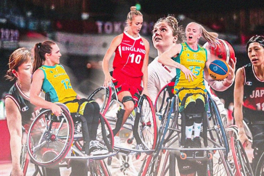 Cabang wheelchair Basketball termasuk favorit di Paralimpiade 2024 karena keseruannya tidak kalah dengan basket konvensional (Hendy Andika/Skor.id).