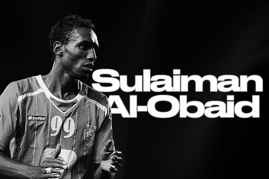 Pemain Timnas Palestina, Sulaiman Al-Obaid. (Deni Sulaeman/Skor.id)