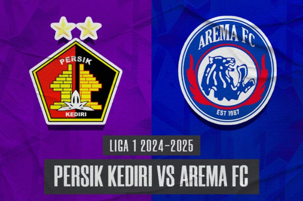 Persik Kediri vs Arema FC. (Hendy Andika/Skor.id)