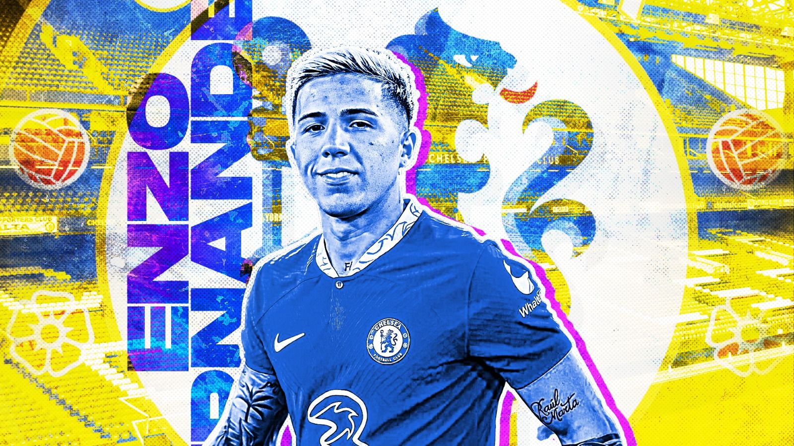  Enzo Fernandez, pesepak bola Chelsea. (Dede Mauladi/Skor.id)