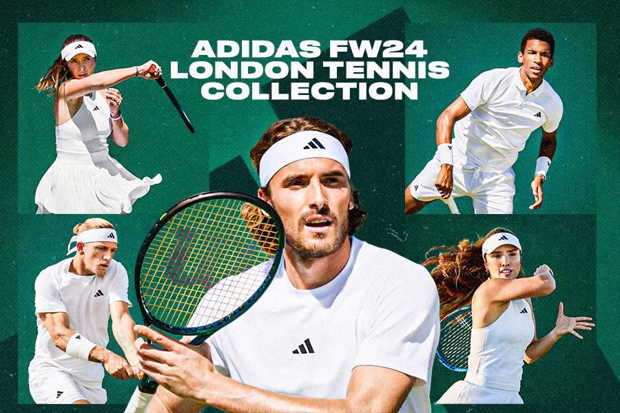 Koleksi pakaian tenis Adidas FW24 London (Dede Sopatal Mauladi/Skor.id).
