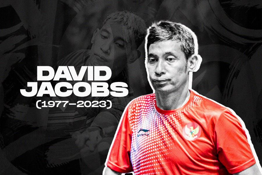 David Jacobs, petenis meja Indonesia. (Dede Mauladi/Skor.id)