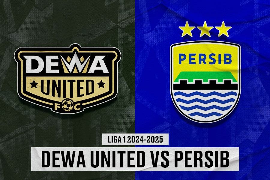 Dewa United vs Persib. (Yusuf/Skor.id)