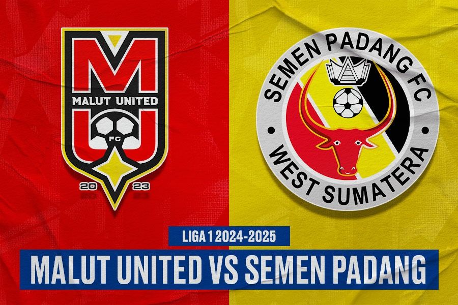 Malut United vs Semen Padang. (Yusuf/Skor.id)