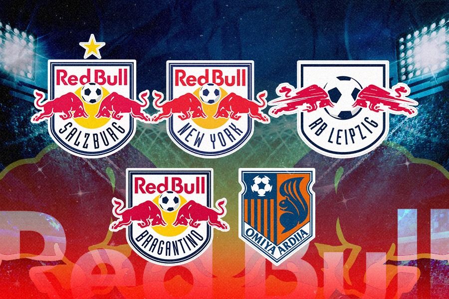 Klub-klub sepak bola milik Red Bull. (Dede Sopatal Mauladi/Skor.id)